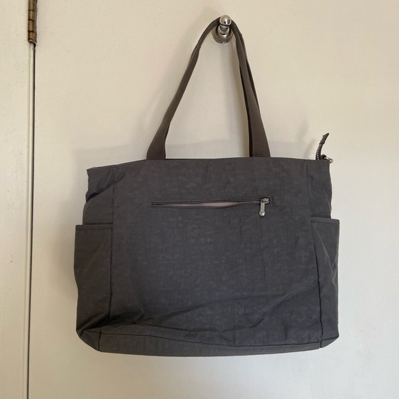 Kipling Gray Tote Bag with crossbody strap - Picture 3 of 4